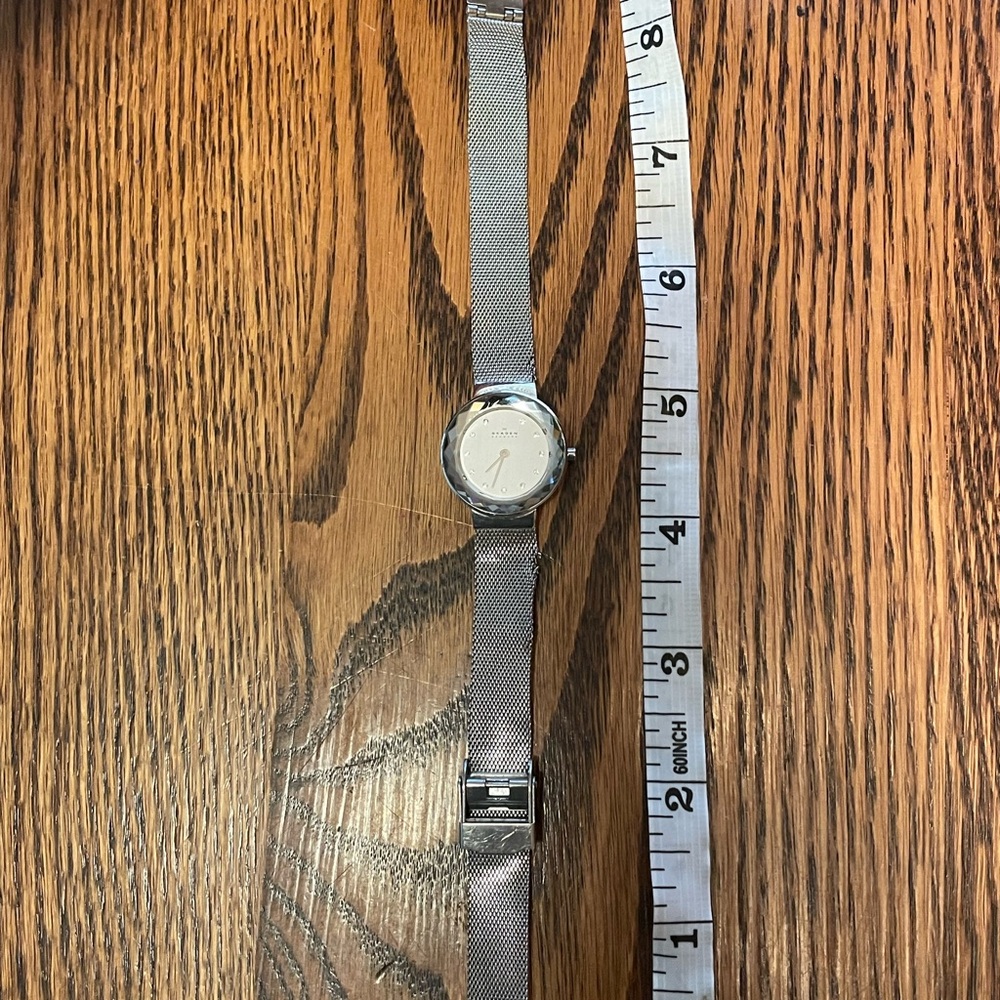 Skagen Silver Mesh Watch - Picture 4 of 6